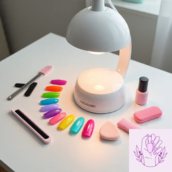 Glossy Finish Gel Nail Set